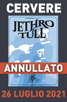 JETHRO TULL - Cervere - 26 Luglio 2021