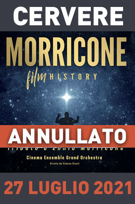 MORRICONE FILM HISTORY - Cervere - 27 luglio 2021